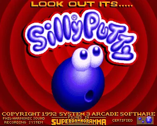 Silly Putty (Europe) (ECS) title screen