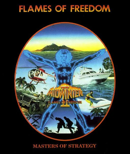 Midwinter II - Flames of Freedom (Germany) (v1 1991-09-07) (1MB) cover art for Commodore Amiga