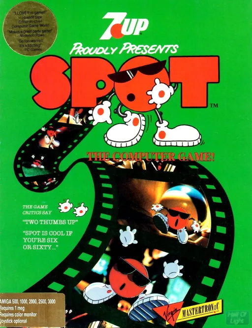 Backdrop artwork for Spot - The Computer Game!