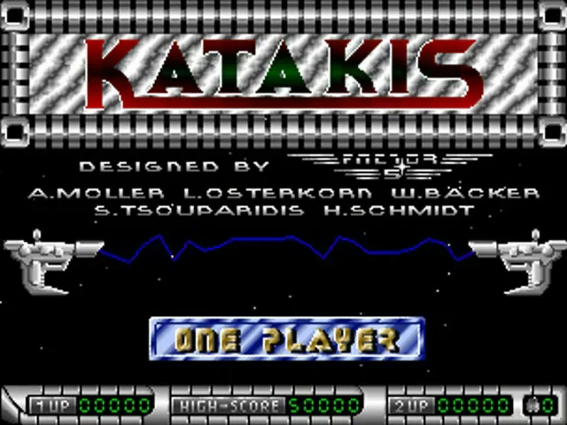 Katakis (Europe) (Compilation - Highlights) title screen