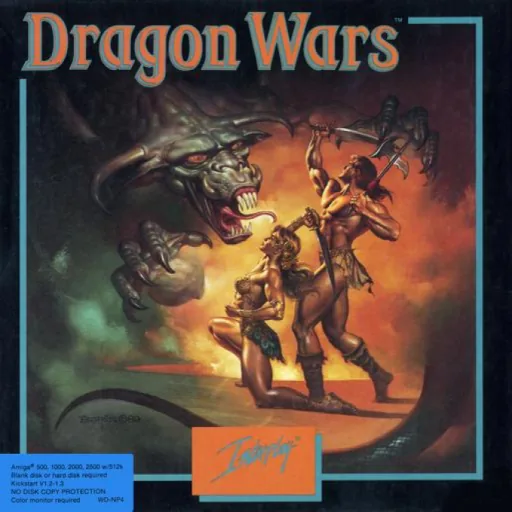Dragon Wars (Germany) (v1.2-G) cover art for Commodore Amiga