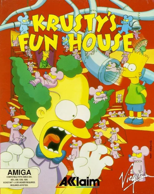 Backdrop artwork for Krusty's Fun House