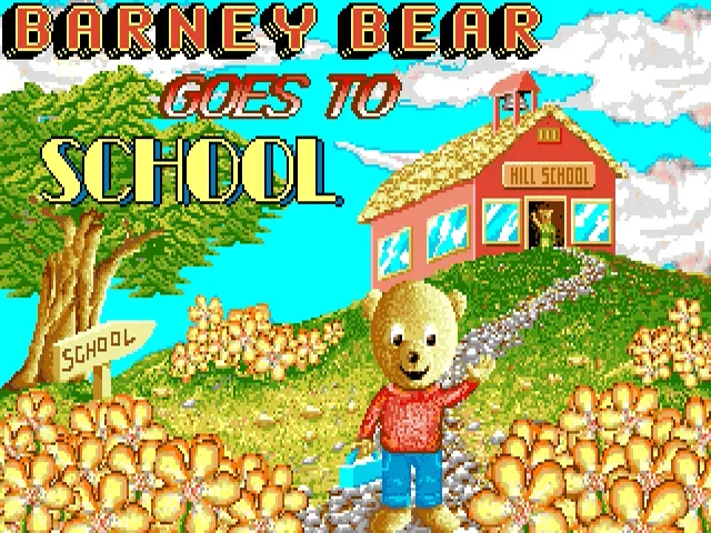 Barney Bear Goes to School screenshot