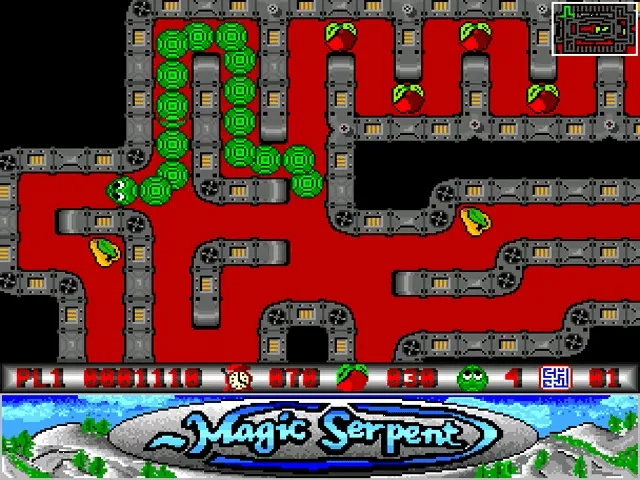 Backdrop artwork for Cubulus & Magic Serpent