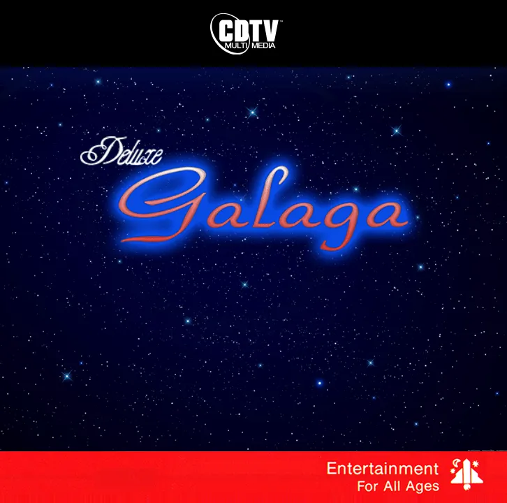 Backdrop artwork for DeLuxe Galaga