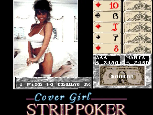 Backdrop artwork for Cover Girl Strip Poker