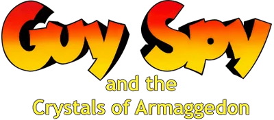Guy Spy and the Crystals of Armageddon logo