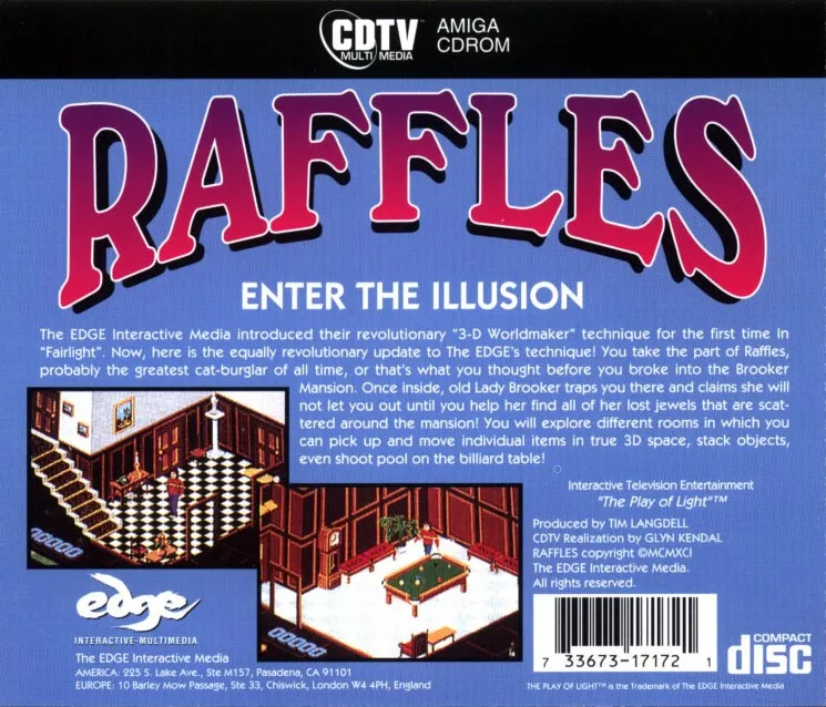 Raffles box back