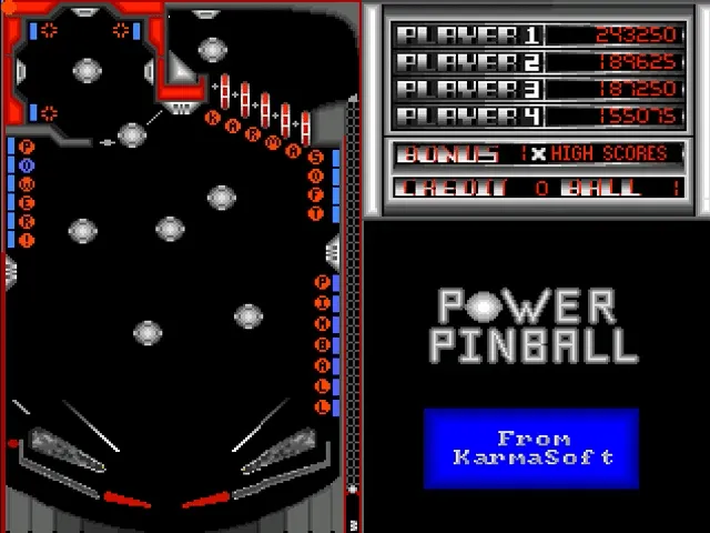 Power Pinball screenshot
