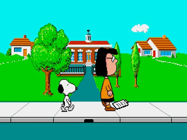 Backdrop artwork for Snoopy: The Case of the Missing Blanket