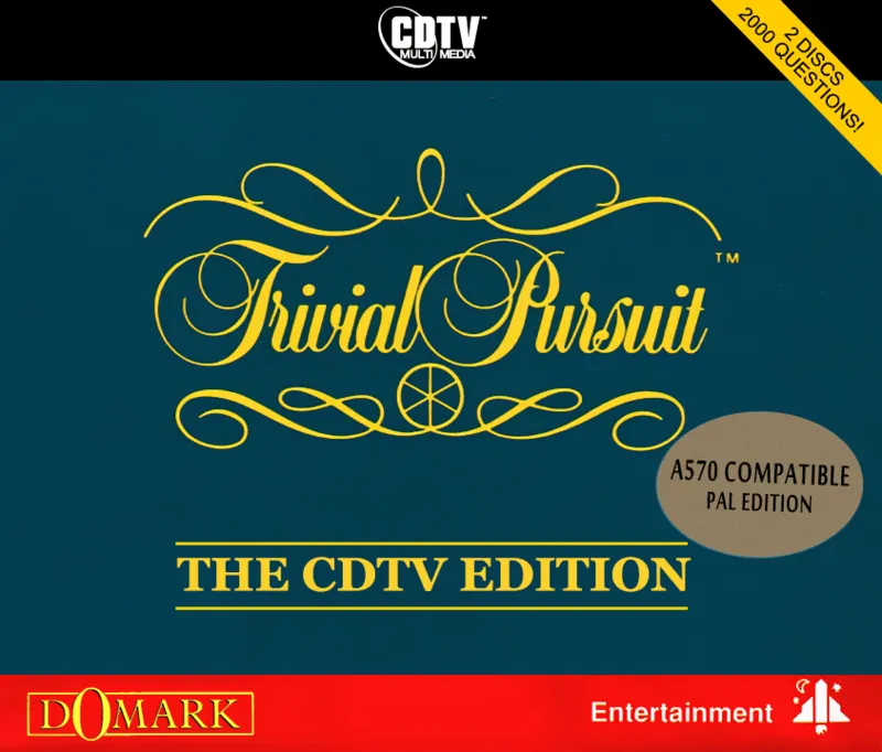 Trivial Pursuit: The CDTV Edition box art