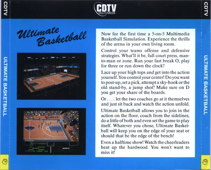 Ultimate Basketball box back