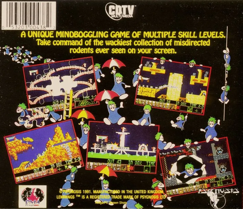 Lemmings box back