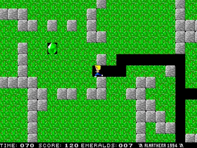 Backdrop artwork for Emerald Mines