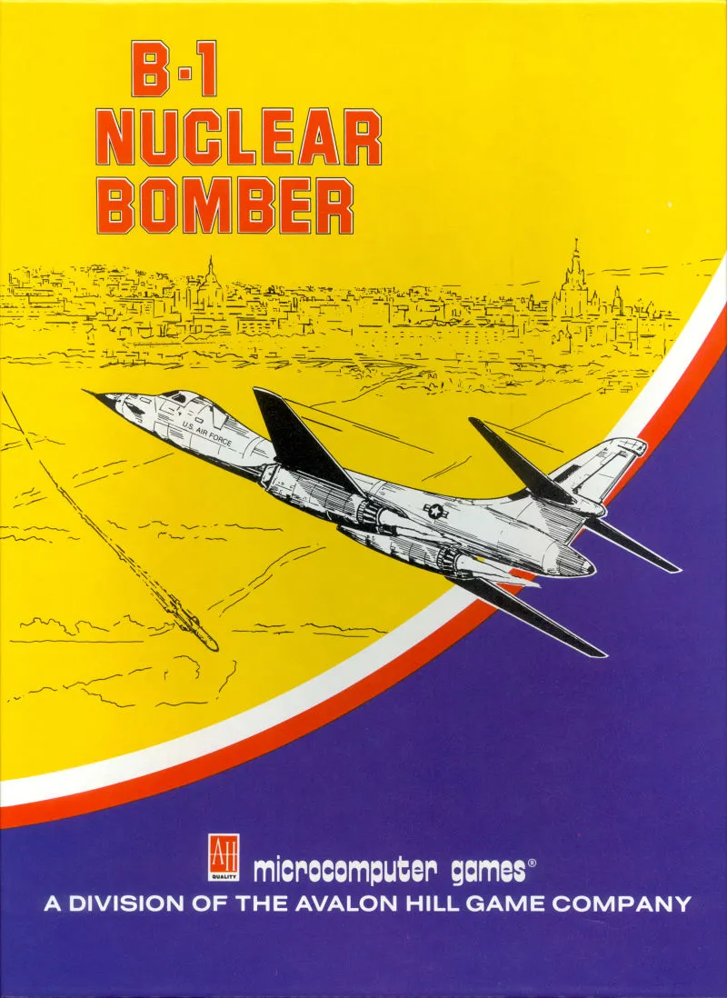 B-1 Nuclear Bomber box art