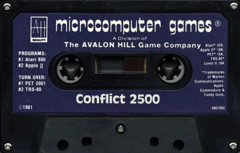 Conflict 2500 cart