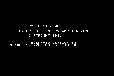 Backdrop artwork for Conflict 2500