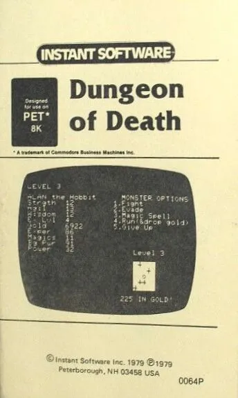 Dungeon of Death box art