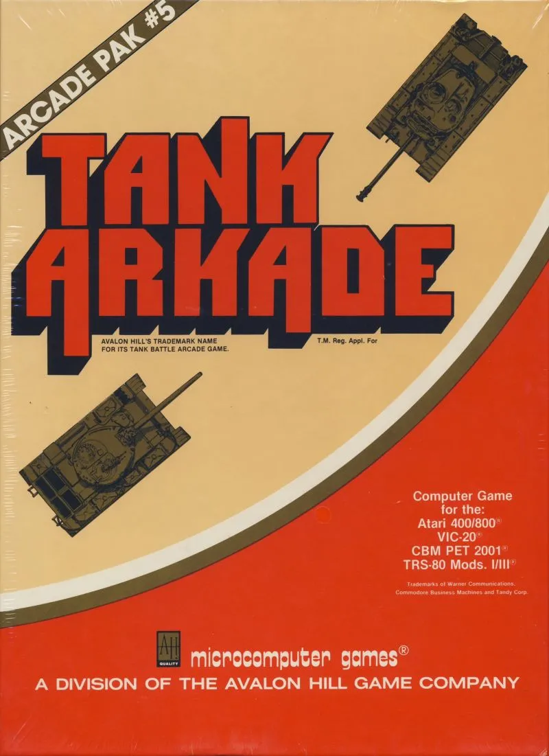 Backdrop artwork for Tank Arkade