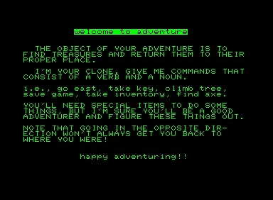 Adventureland screenshot