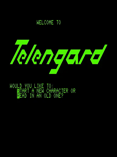 Backdrop artwork for Telengard