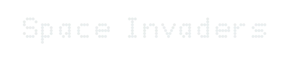 Space Invaders PET logo