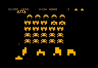Backdrop artwork for Space Invaders PET