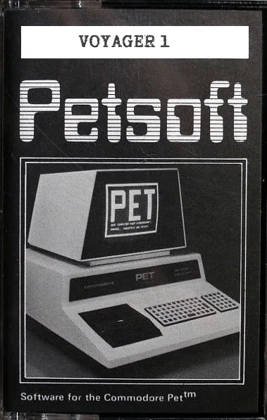 Voyager 1: Sabotage of the Robot Ship cover art for Commodore PET