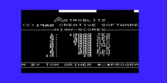 Astroblitz screenshot