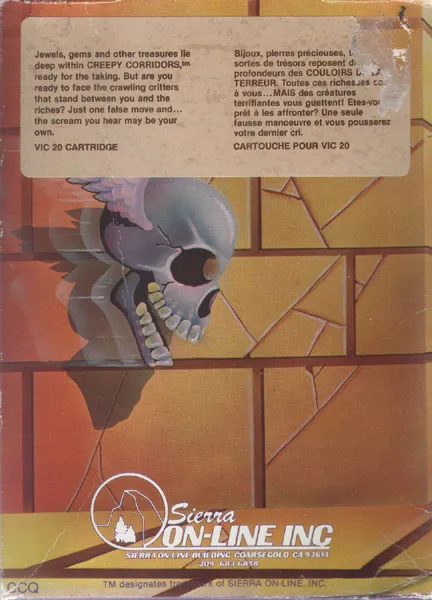 Creepy Corridors box back