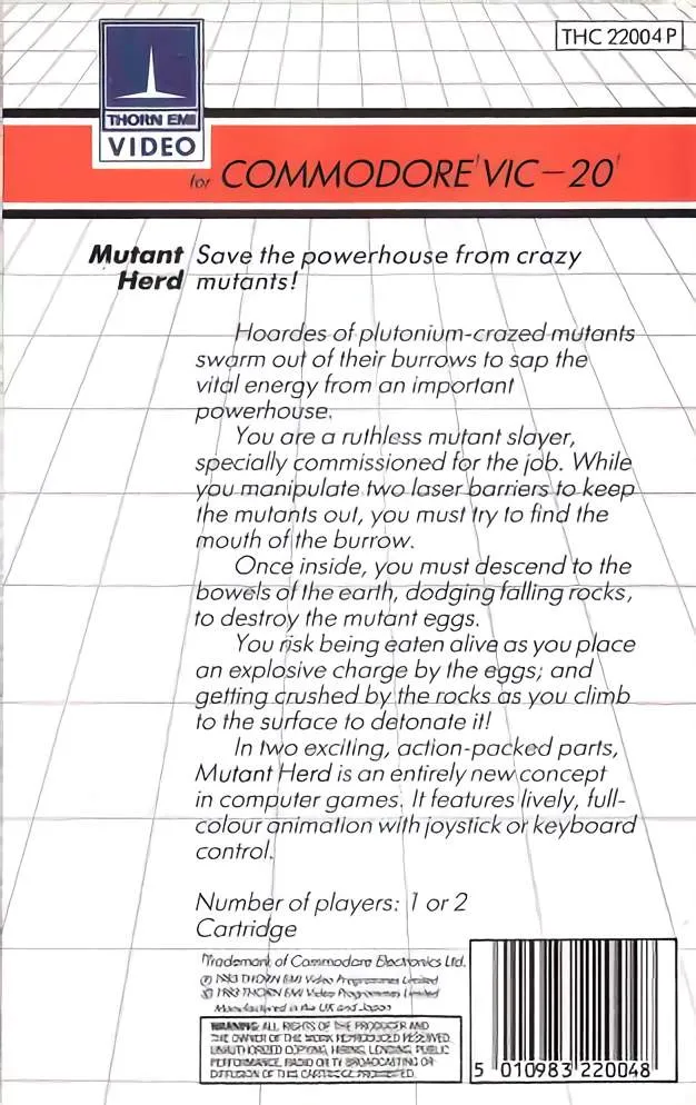 Mutant Herd box back