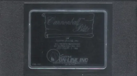 Cannonball Blitz cart
