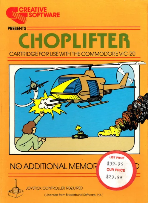 Choplifter box art