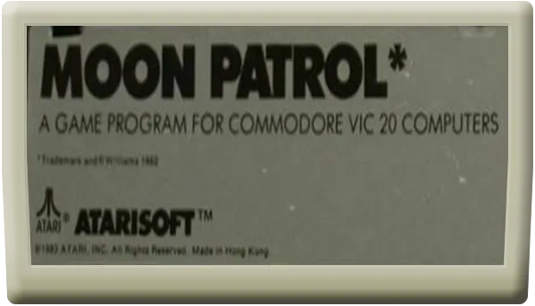 Moon Patrol cart