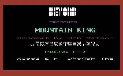 Mountain King screenshot