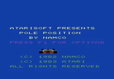 Pole Position screenshot
