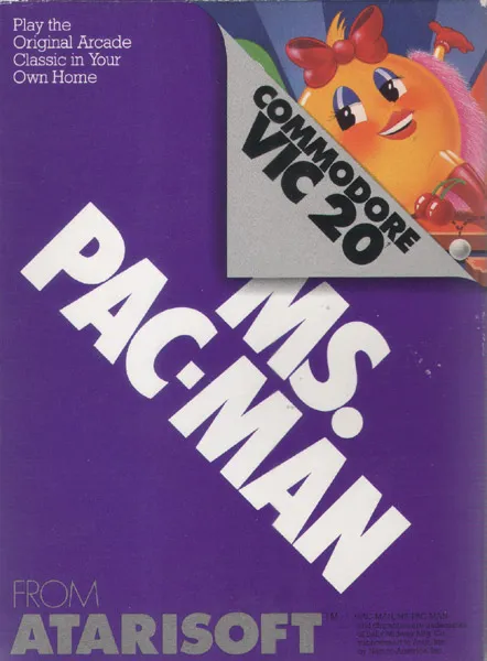 Ms. Pac-Man box art