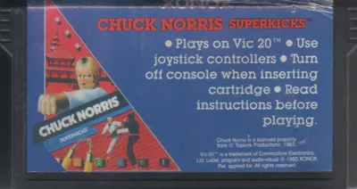 Chuck Norris Superkicks cart