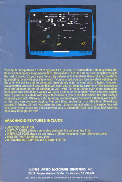Arachnoid box back