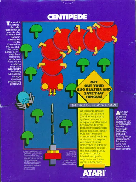 Centipede box back