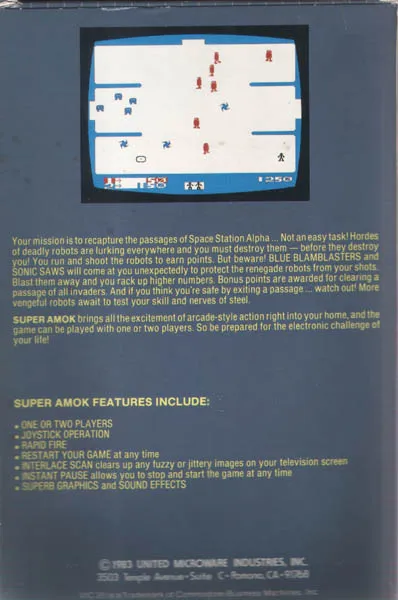 Super Amok box back
