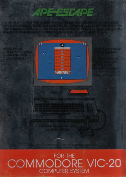Ape Escape box back