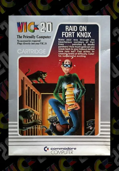Raid on Fort Knox box art