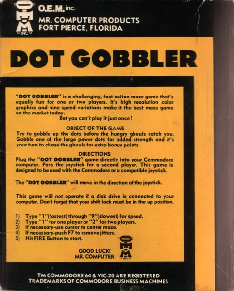 Dot Gobbler box back