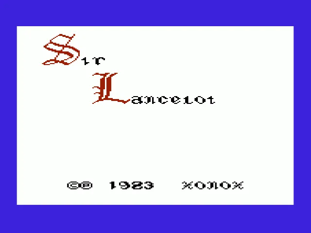 Sir Lancelot screenshot