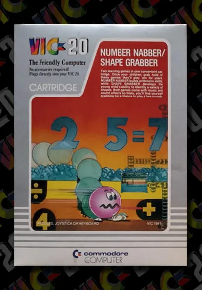 Number Nabber, Shape Grabber box art