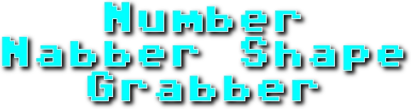 Number Nabber, Shape Grabber logo