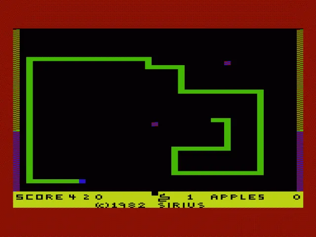 Backdrop artwork for Snake Byte