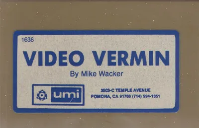Video Vermin cart