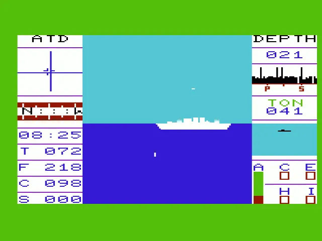 Backdrop artwork for Submarine Commander